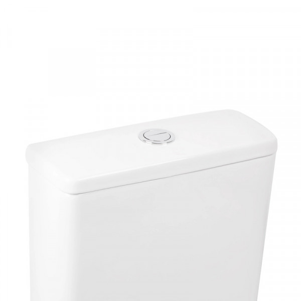 Бачок до унітазу-компакту MIXXUS PREMIUM ELLIPSE-0402-R TANK 430x390x140 у комплекті зі зливною арматурою (MI8319)