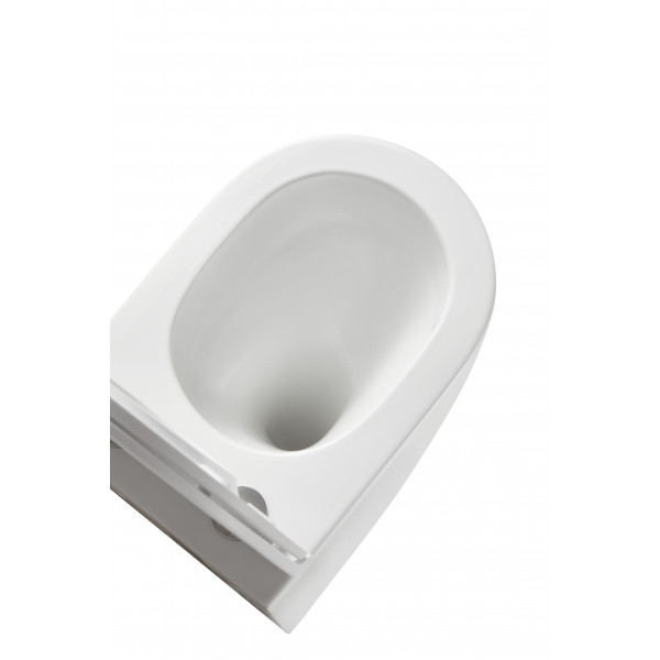 Унітаз підвісний Mixxus Premium Bevel-0301-T3 515x355x365mm, система змиву Tornado 3.0 (MP6472)
