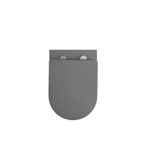 Унітаз підвісний Mixxus Premium ELLIPSE-0309-T1 GRAY 530x360x350mm система змиву TORNADO 1.0 (MP6655)