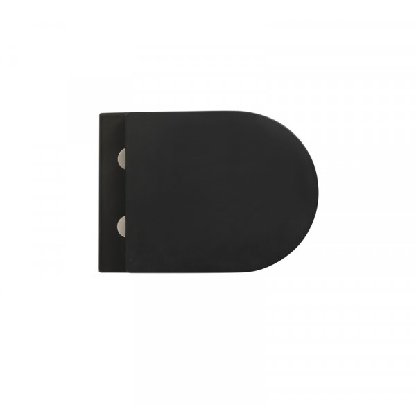 Комплект: Mixxus Premium Bevel-SET-2101 Black Унітаз система змиву Tornado 1.0+ Інсталяція Koer KT-0404 + панель KT-0604-05 Black Mat (MP6669)