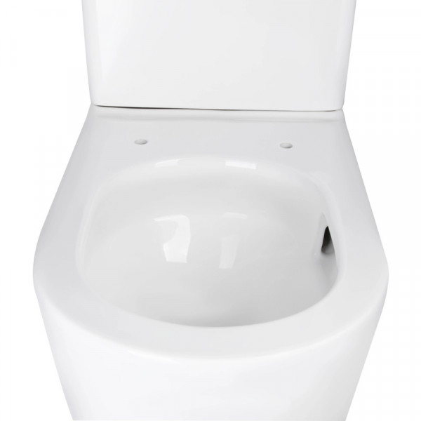 Чаша унітазу-компакту Mixxus Premium Bevel-0401-T1 Bowl 625х390х845 Tornado 1.0 без сидіння (MI8348)