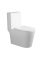 Унітаз моноблок підлоговий Mixxus BEVEL-0406-T1 690х360х790mm, система змиву TORNADO 1.0 (MI6729)