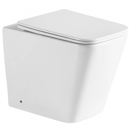 Унітаз підлоговий безбачковий MIXXUS PREMIUM QUADRO-0701-R 600х355х410mm система змиву RIMLESS (MP6590)