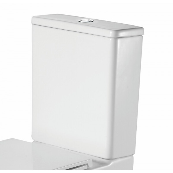 Бачок до унітазу-компакту MIXXUS PREMIUM ELLIPSE-0402-R TANK 430x390x140 у комплекті зі зливною арматурою (MI8319)