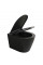 Комплект: Mixxus Premium Bevel-SET-2101 Black Унітаз система змиву Tornado 1.0+ Інсталяція Koer KT-0404 + панель KT-0604-05 Black Mat (MP6669)
