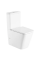 Унітаз-компакт Mixxus Premium Quadro-0401-R 610x365x825mm, система змиву RIMLESS (MP6457)