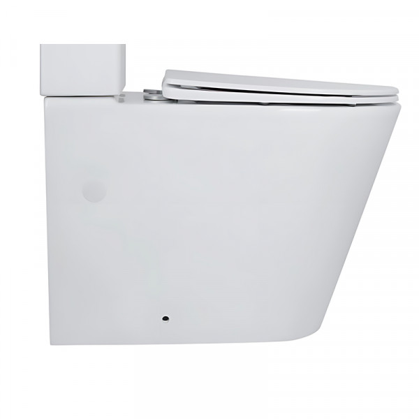 Чаша унітазу-компакту Mixxus Bevel-0403-T3 Bowl 640х360х835 Tornado 3.0 без сидіння (MI8349)