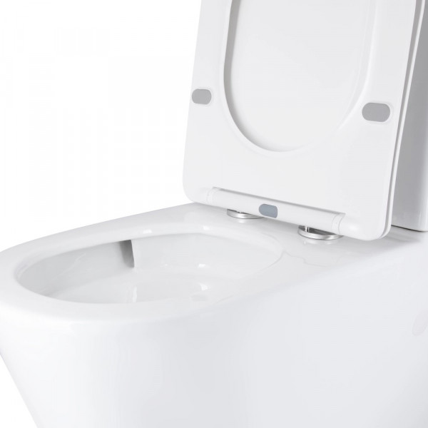 Унітаз-компакт Mixxus BEVEL-0404-T3 660х360х800mm, система змиву TORNADO 3.0 (MI6726)