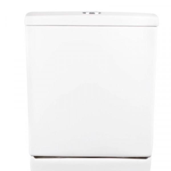 Бачок до унітазу-компакту MIXXUS PREMIUM ELLIPSE-0402-R TANK 430x390x140 у комплекті зі зливною арматурою (MI8319)