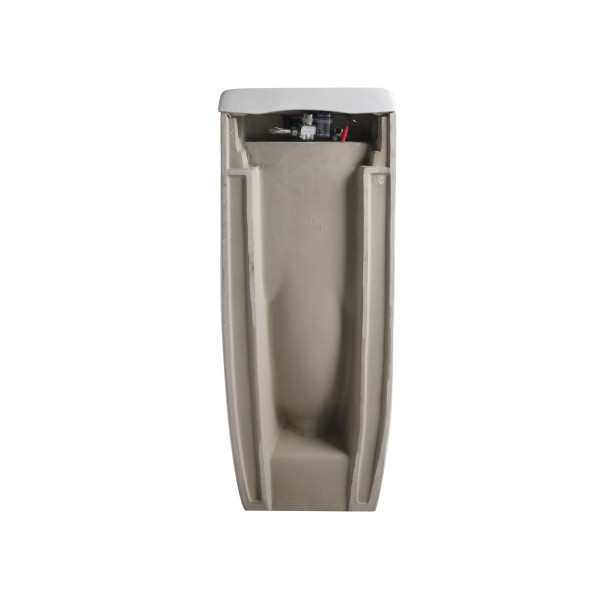 Пісуар підлоговий Mixxus Premium BEVEL-0901 380x405x1000mm з ІЧ-датчиком автоматичного змиву (MP6665)