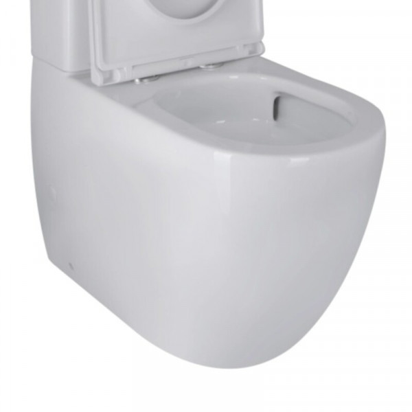 Чаша унітазу-компакту Mixxus Premium Ellipse-0401-T1 Bowl 630х390х840 Tornado 1.0 без сидіння (MI8344)