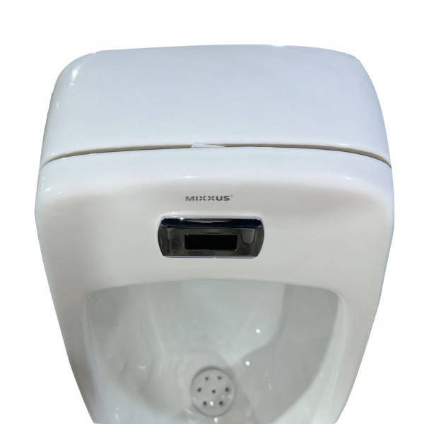 Пісуар підвісний Mixxus Premium BEVEL-1001 390x395x795mm з ІЧ-датчиком автоматичного змиву (MP6661)