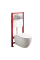 Комплект: Mixxus Premium Ellipse-SET-2102 (в 2 ящ) Унітаз система змиву Tornado 3.0+ Інсталяція Koer KT-0404 + панель KT-0604-01 Chrome (MP6690)