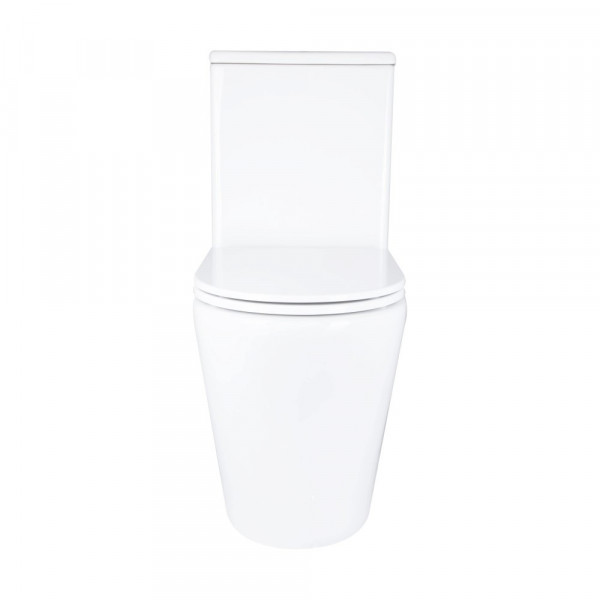 Унітаз-компакт Mixxus BEVEL-0405-R 605х370х800mm, система змиву RIMLESS (MI6728)