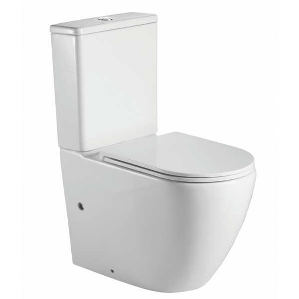 Чаша унітазу-компакту Mixxus Premium Ellipse-0402-T1 Bowl 660х390х855 Tornado 1.0 без сидіння (MI8347)