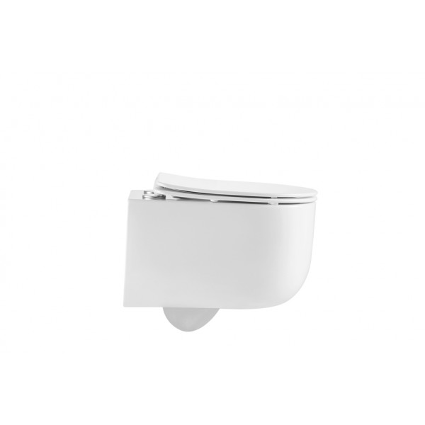 Унітаз підвісний Mixxus Premium TOPPER-0302-T3 490х360х380mm, система змиву TORNADO 3.0 (MP6599)