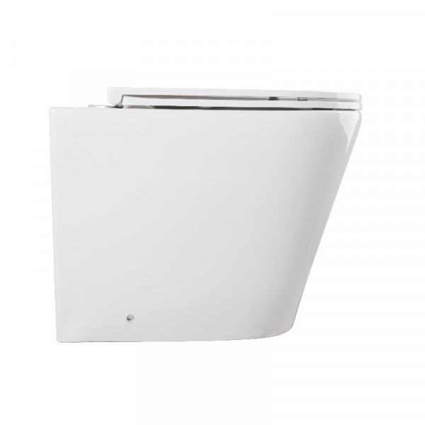 Унітаз підлоговий безбачковий Mixxus Premium Bevel-0702-T3 555х365х410mm система змиву Tornado 3.0 (MP6715)
