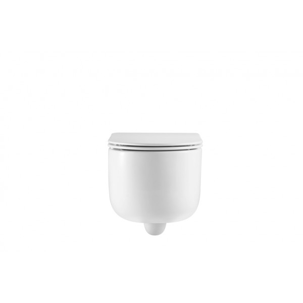 Унітаз підвісний Mixxus Premium TOPPER-0302-T3 490х360х380mm, система змиву TORNADO 3.0 (MP6599)
