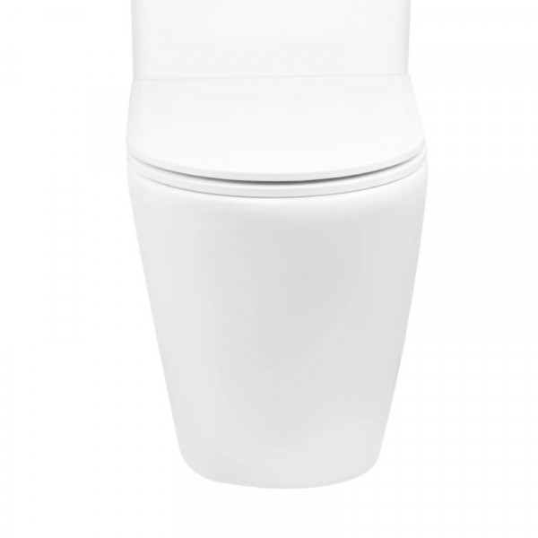 Чаша унітазу-компакту Mixxus Premium Ellipse-0402-R Bowl 660х390х855 Rimless без сидіння (MI8346)