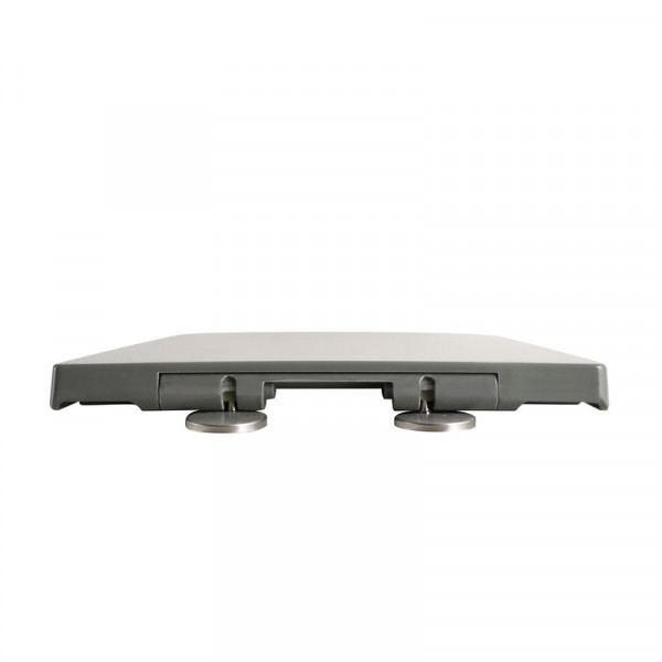 Сидіння-кришка для унітазу Mixxus Premium SEAT COVER QUADRO-2004 GRAY 425х358х32mm дюропласт (MP6686)