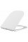 Сидіння-кришка для унітазу Mixxus SEAT COVER QUADRO-2003 з мікроліфтом 430х338х35mm (MI6689)