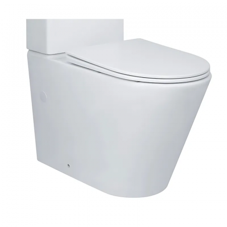 Чаша унітазу-компакту Mixxus Bevel-0403-T3 Bowl 640х360х835 Tornado 3.0 без сидіння (MI8349)