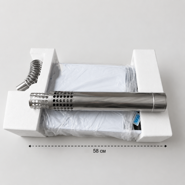 Газова колонка KOER KWH.G0312 TURBO WHITE турбована 12 л/хв, колір білий (KR5557)