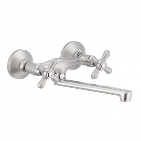 Змішувач для кухні настінний HAIBA DOMINOX 361 SATIN (Колір сатин) (HB0093)