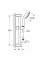Набір зміш. для ванни 3в1 з New Tempesta 100 Grohe Eurosmart 123246MOL (123246MOL)