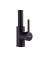 Змішувач для кухні з виливом пружина Mixxus Premium SPRING 017 BLACK (MI6951)