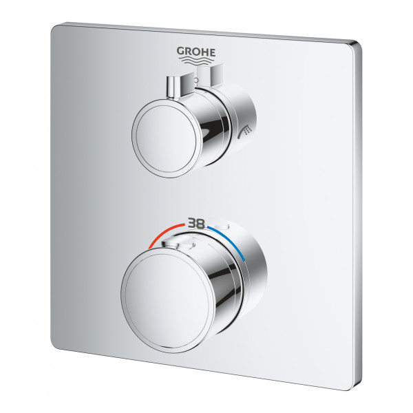 Термостат прихованого монтажу на 2 споживача Grohe Grohtherm Convent. Concealed (24080000)