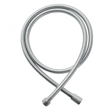 Шланг для душу KOER KB-0802-125-01 CHROME, обплетка нержавіюча сталь 125 см (Колір хром) (KR4837)