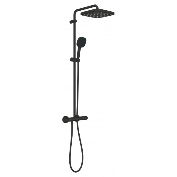 Душова система з термостатом для настінного монтажу Grohe Tempesta System 250 Cube (266892431)