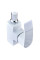 Змішувач для кухні MIXXUS MAGNUM 011 NUT WHITE-CHR. REFL.WHITE з гнучким виливом (Колір білий/хром+вилив білий) (MI6204)