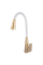 Змішувач для кухні MIXXUS ETNA 014-T NUT BRUSHED GOLD REFL.WHITE (Колір матове золото+силіконовий вилив білий) (MI8423)