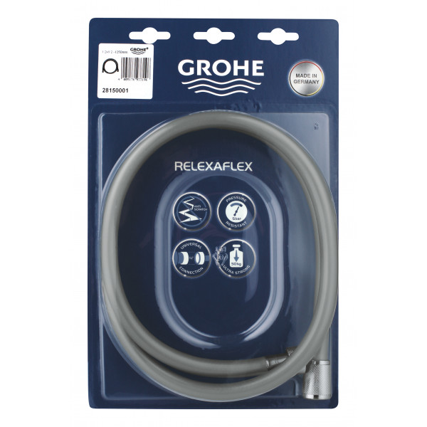 Душовий шланг 1250 Grohe Relexaflex (28150001)