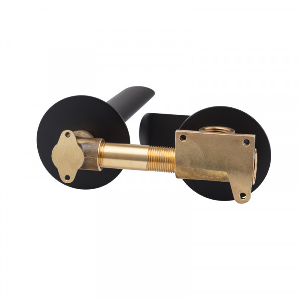Змішувач для умивальника вбудований KOER KB-16028-05 (Колір чорний) (KR5298)