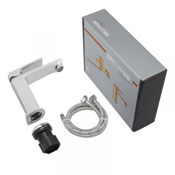 Змішувач для умивальника MIXXUS PREMIUM ARES 001 NUT (MI8256)