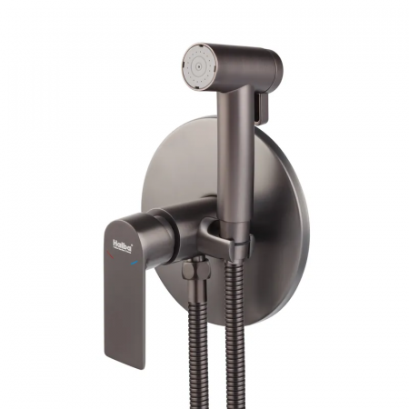 Змішувач для гігієнічного душу HAIBA ALEX 002 (INNER) GRAPHITE (Колір графіт) (HB9617)