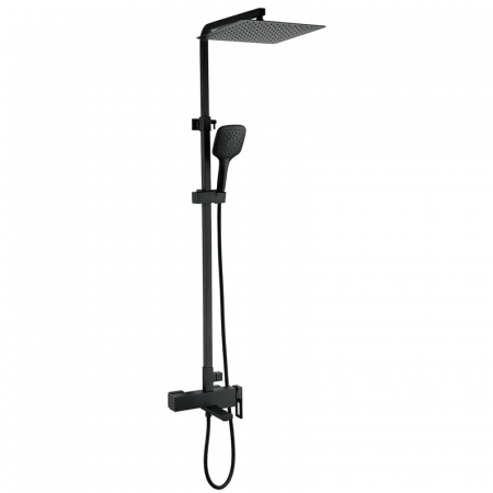 Душова колона із змішувачем Koer KB-56009-05 (Колір чорний) (KR3507)