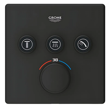 Термостат прихованого монтажу із 3 кнопками керування Grohe Grohtherm SmartControl (102167KF00)