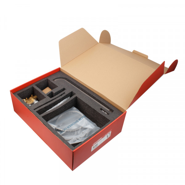 Душова система вбудована KOER KB-62028-07, 2 функції (Колір графіт) (KR6011)