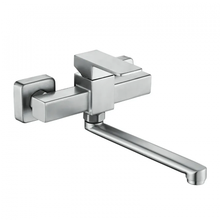 Змішувач для кухні MIXXUS KUB-005 з нерж. сталі SUS304 (Колір нерж) (MI5863)