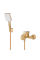 Змішувач для ванни HAIBA KUBUS 009 EURO BRUSHED GOLD (Колір матове золото) (HB9628)