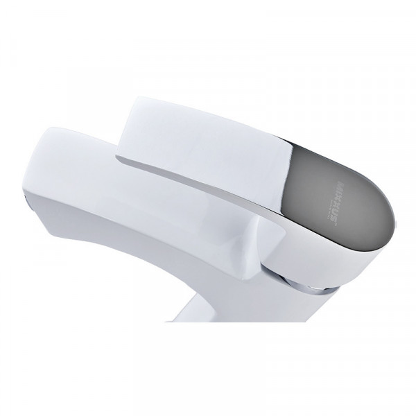Змішувач для умивальника MIXXUS MAGNUM 001 NUT WHITE-CHROME (Колір білий/хром) (MI6201)