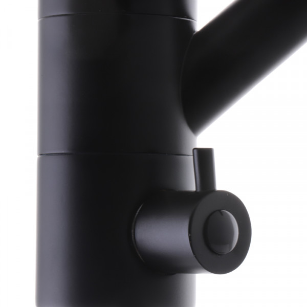 Змішувач для кухні з виходом для питної води HAIBA HANSBERG 021 BLACK (Колір чорний) (HB3915)
