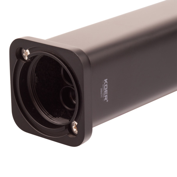 Змішувач для умивальника високий KOER KB-11031-05 (Колір чорний) (KR5434)