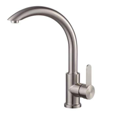 Змішувач для кухні Koer KI-70019-02 (з нерж. сталі) (Колір нерж) (KR4795)