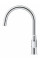 Одноважільний змішувач для кухні Grohe BauLoop New (30543000)