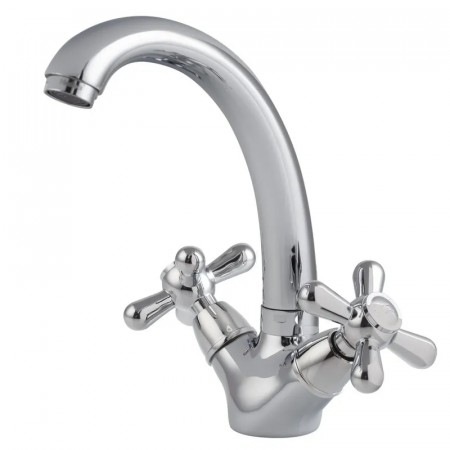 Змішувач для умивальника HAIBA DOMINOX 272 (Колір хром) (HB0080)